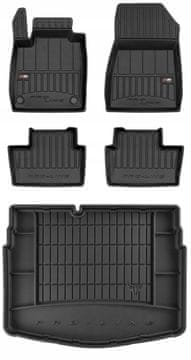 Set 3D gumenih patosnica za prtljažnik Nissan Juke 2 od 2019.