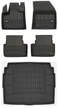 Set 3D gumenih patosnica i prostirke za prtljažnik za Citroen C5 Aircross od 2018. nadalje