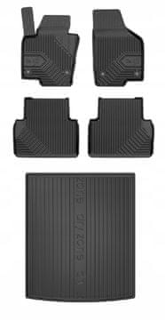 Set od 77 gumenih tepiha i navlaka za VW Sharan 2 2010-2022 7 osoba sa