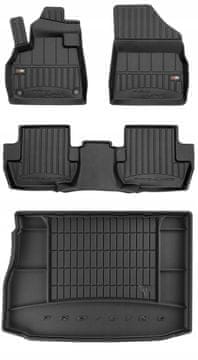 3D set podnih prostirki i prostirke za prtljažnik Citroen hybrid DS 5 Hatchback 2011.-2018.