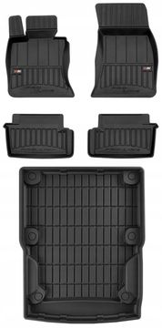 3D set podnih patosnica i prostirki za prtljažnik BMW 4 F33 Carbrio 2013-2020