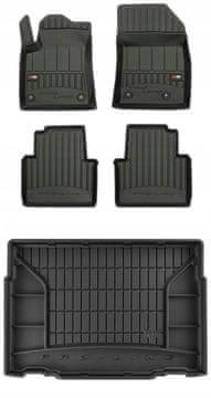 Set 3D podnih prostirki i tepiha za Citroen C3 II Aircross iz 2017.