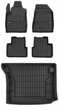 3D set podnih patosnica i prostirki za prtljažnik Fiat Bravo 2 Hatchback 2007-2014 ZS