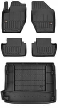 Set 3D gumenih patosnica i prostirki za Citroen C4 2 hatchback 2010-2018