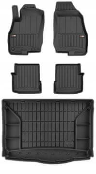 Set 3D podnih patosnica i prostirki Fiat Grande Punto 3d hatchback 2005-2012