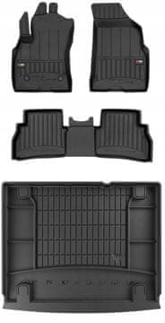 3D set podnih prostirki i tepiha Fiat Doblo 2 Kombi 2010-2020