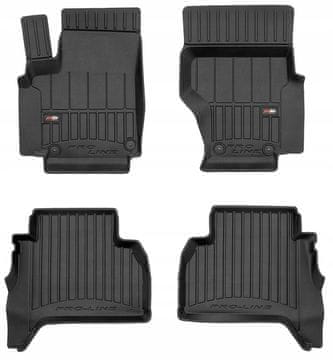 Gumene prostirke Volkswagen Amarok 1 I 2009-2021 3D kanali