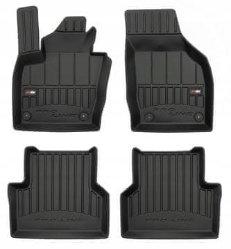 Gumene prostirke i brisači Audi Q3 1 2011-2018 3D kanali