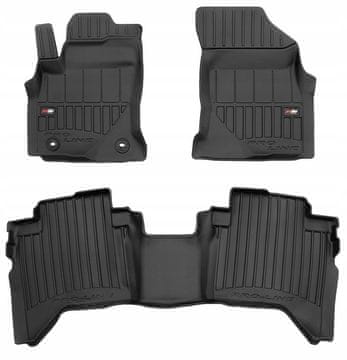 Gumene prostirke i brisači za Toyotu Hilux 8 od 2015. - 3D kanali