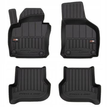 Gumene prostirke i brisači Škoda Octavia 2 RS 2005-2013 3D kanali
