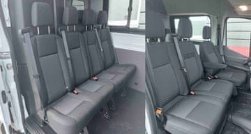 Navlake za Ford Transit Mk8 2014-2024 7 osoba Brigade Doka 2x2