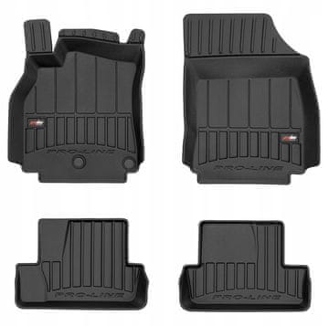 Gumene prostirke i brisači za Renault Megane 3 Coupe 2008-2015, 3D kanali