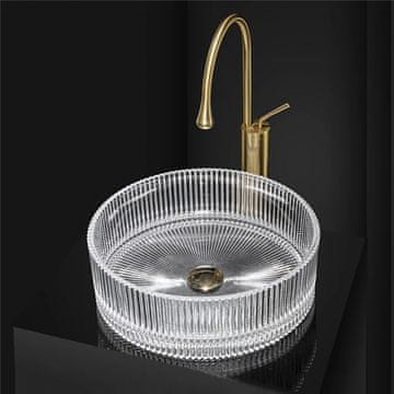 REA Nadgradni umivaonik Rea Ingrid Transparent