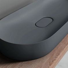 REA Nablatni umivaonik IRIS 71 CM GREY MATT