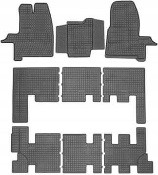 Ford Transit Custom gumene prostirke 2012-2022 8/9 sjedala ET