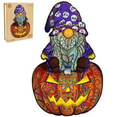 Mo Drvena slagalica Halloween Gnome L