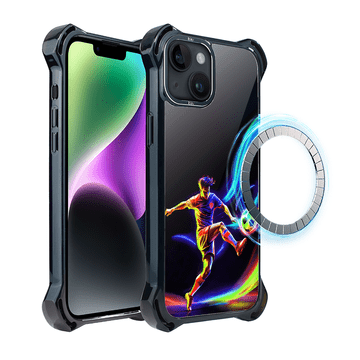 DropGuard Ultra maska za iPhone 14 IBIZU s MagSafeom, #ElectroMove, U ritmu nogometa