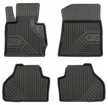 Gumene prostirke i brisači BMW X3 F25 2010-2017 kanali 77