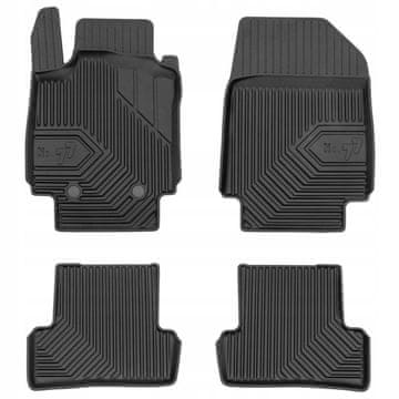 Gumene prostirke Renault Clio 3 2005-2012, podloge 77