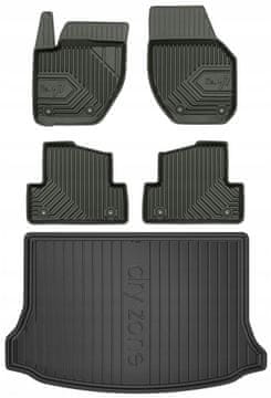 Set od 77 gumenih patosnica i navlaka za Volvo V40 2 od 2012. do 2019.