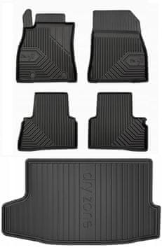 Set od 77 podnih prostirki i tepiha za Nissan Juke 1 2010.-2019.