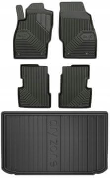 Set od 77 podnih prostirki i tepiha za Opel Corsa E Hatchback 2014-2019 g