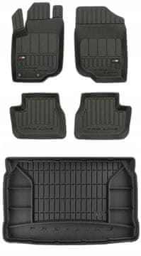 Set 3D gumenih tepiha Peugeot 207 HB 2006-2012