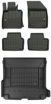 Set 3D gumenih patosnica za Volvo V60 2 od 2018.