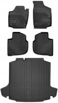Set od 77 podnih prostirki i tepiha za Škoda Rapid Sedan 2012-2019