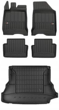 Set 3D gumenih tepiha Renault Laguna 2 HB 2001-2007