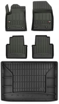 Set 3D gumenih tepiha za Opel Crossland X od 2017.