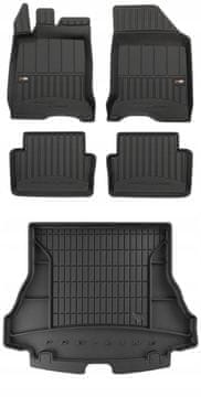 Set 3D gumenih tepiha Renault Laguna 2 Kombi 2001-2007