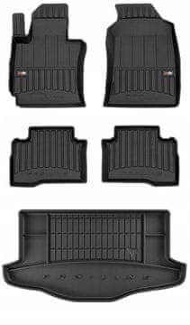 Set 3D gumenih tepiha za Ssangyong Tivoli 2015-2019 g