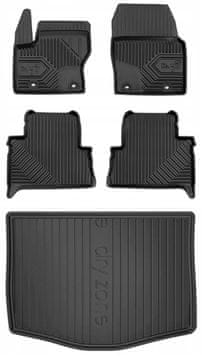 Set od 77 podnih prostirki i patosnica za Ford C-Max Mk2 2010.-2019. s 5 sjedala