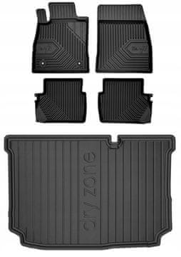Set od 77 podnih prostirki i tepiha za Ford Fiesta Mk8 Active Hatchback 2017.-2023.