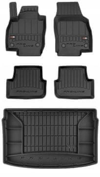 Set 3D gumenih tepiha za VW Polo 6 HB od 2017.