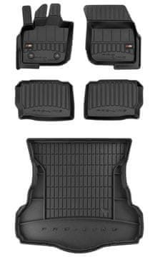 Set 3D gumenih tepiha za Ford Mondeo Mk5 Liftback od 2015. do 2018.