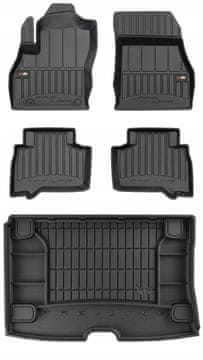 3D set gumenih patosnica i prostirki za prtljažnik Fiat Nemo 2007.-2017.