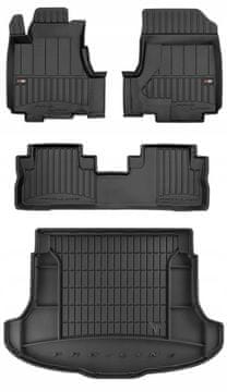 Set 3D gumenih patosnica za Honda CR-V 3 2006-2012