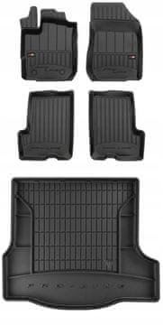 Set 3D gumenih patosnica i prostirki Dacia Logan 2 Sedan 2012-2020