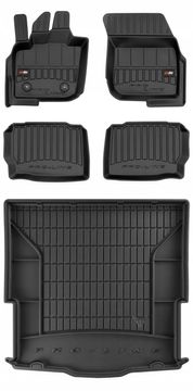 Set 3D gumenih tepiha za Ford Mondeo Mk5 Karavan od 2015.