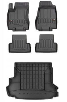 Set 3D gumenih tepiha Nissan X-Trail 2 T31 2008-2013