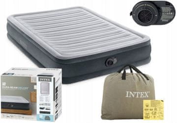 Intex Zračni krevet Comfort-Plush Full Madrac 137 x 191 x 33 cm s ugrađenim kompresorom #67768