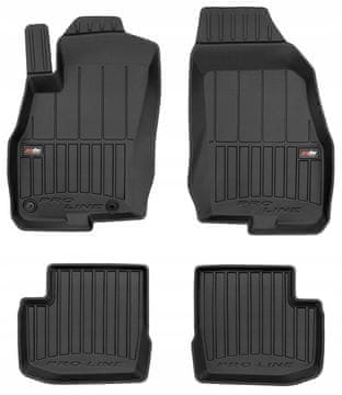 Gumene prostirke i brisači Fiat Grande Punto 5d 2005-2012 3D kanali