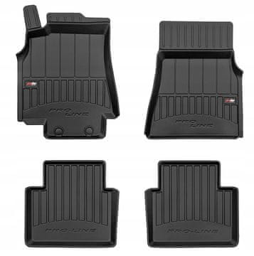 Gumene prostirke i brisači Mercedes B W245 2005-2011 3D kanali