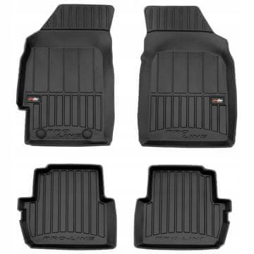 Gumene prostirke i brisači za Chevrolet Spark 3 2005-2009, 3D kanali
