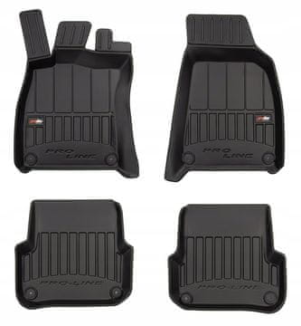 Gumene prostirke i brisači za Audi A6 C6 2004-2006, 3D kanali