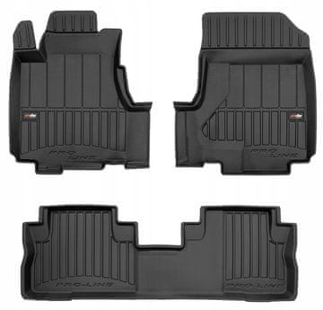 Gumene prostirke i brisači Honda CR-V 3 III 2006-2012 3D kanali
