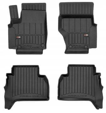 Gumene prostirke i brisači VW Amarok 1 2009-2021, 3D kanali