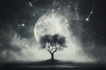 Magnetna podloga za radijator Poklopac za radijator Mystic Moon